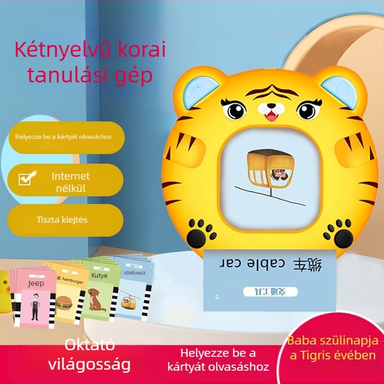 Korai oktatási történet-gép zenével — ABS, Li-ion akkumulátor, memória nélkül