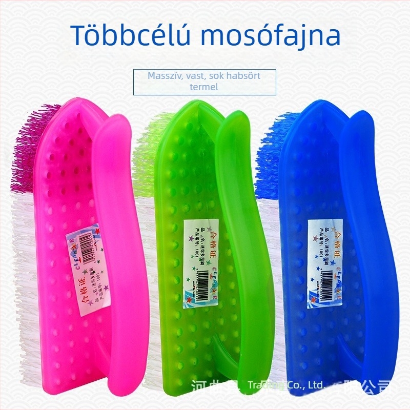 Műanyag ruhatisztító és padlótisztító kefe; anyag: műanyag; csomagolás: 200 db; súly: 0.1