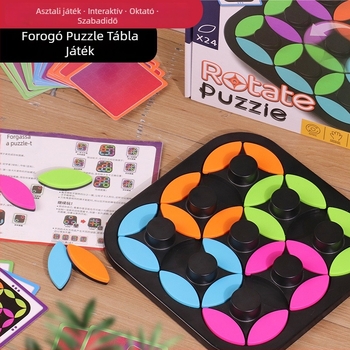 Shuangzhi Forgó leveles sakk 3D puzzle – műanyagból készült gyerekeknek, 4–14 évesek, agyfejlesztés és kéz-szem koordináció