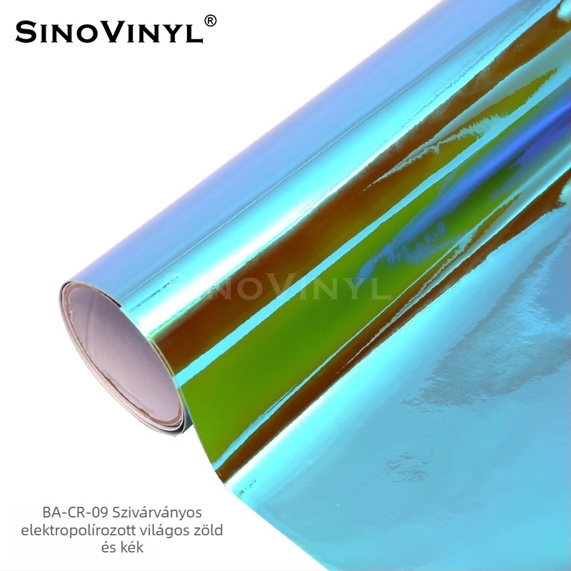 Xinlang Rainbow gravírozó PVC autófilm – Testreszabható feldolgozás, ragasztóval történő telepítés