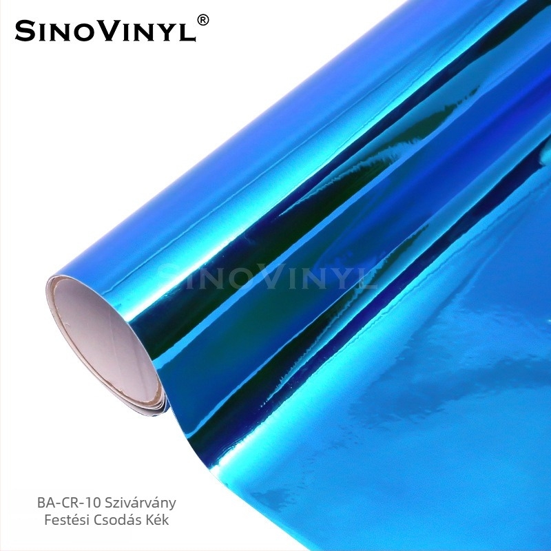 Xinlang Rainbow gravírozó PVC autófilm – Testreszabható feldolgozás, ragasztóval történő telepítés
