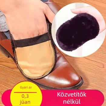 Cipőtisztító kesztyűk készlet — plüss anyag, kör alakú kefe, tisztító kendő, fertőtlenítő funkció, modern minimalista stílus