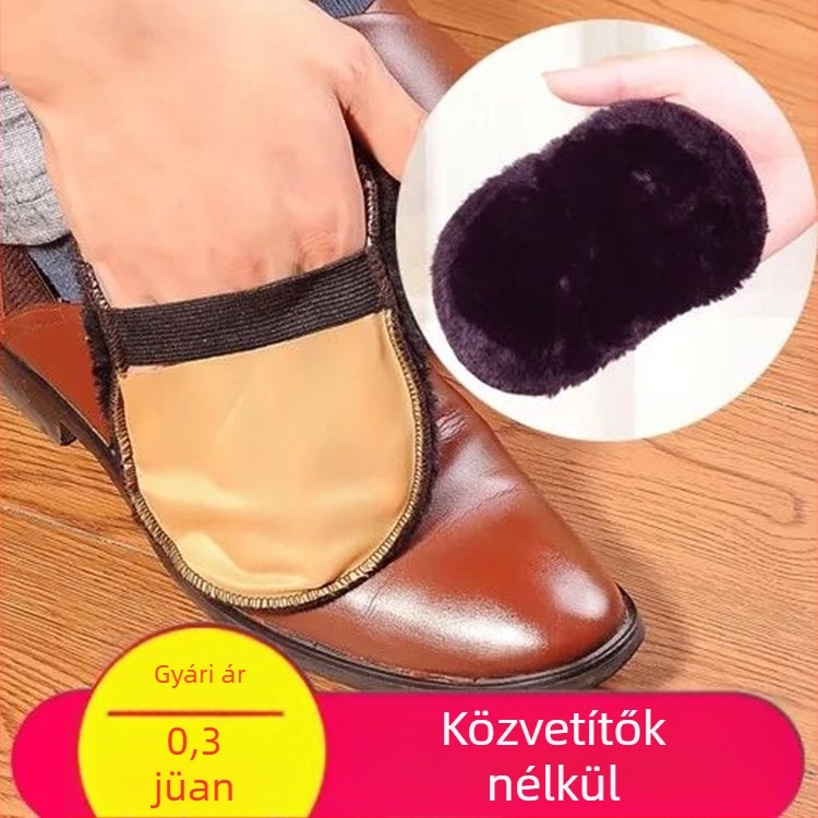 Cipőtisztító kesztyűk készlet — plüss anyag, kör alakú kefe, tisztító kendő, fertőtlenítő funkció, modern minimalista stílus