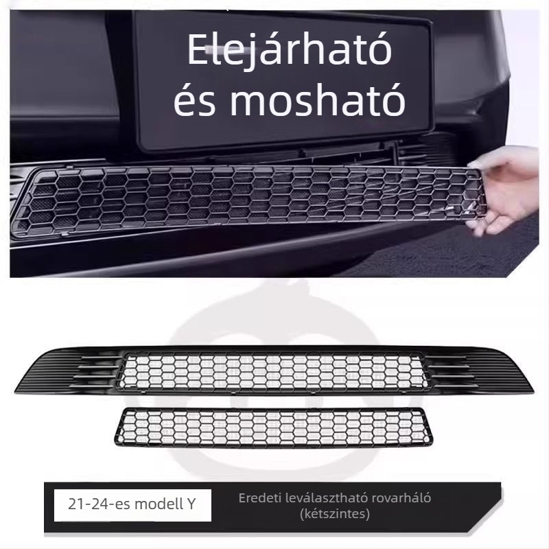 Tesla Model Y Légbeömlő/– por- és rovarvédő háló – műanyag belső kiegészítő, termékkód 007