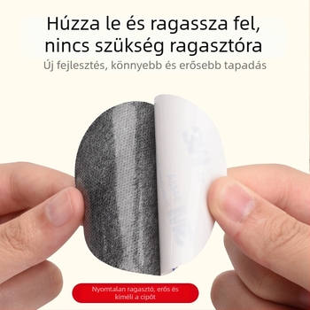 Öntapadós cipőjavító folt, hálós mintázatú folt sportcipőkhöz, visszaállítja a kopott sarok belső bélését, nyom nélküli javító folt