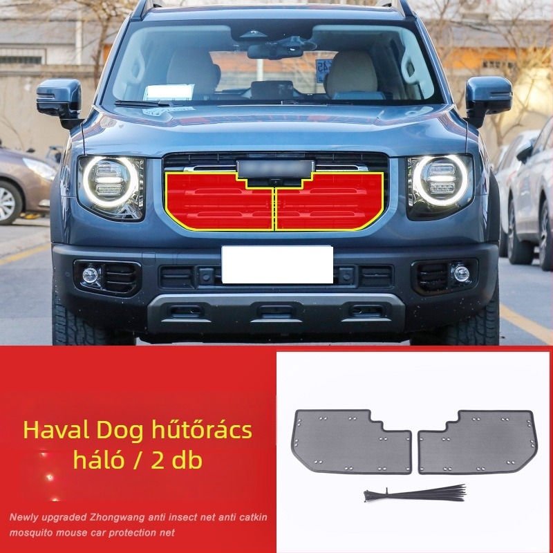 Autó rovarvédő háló a középső radiátorrácsához (Anyag: King Kong net; Márka: Yufuhua; Üzemidő: 10000)