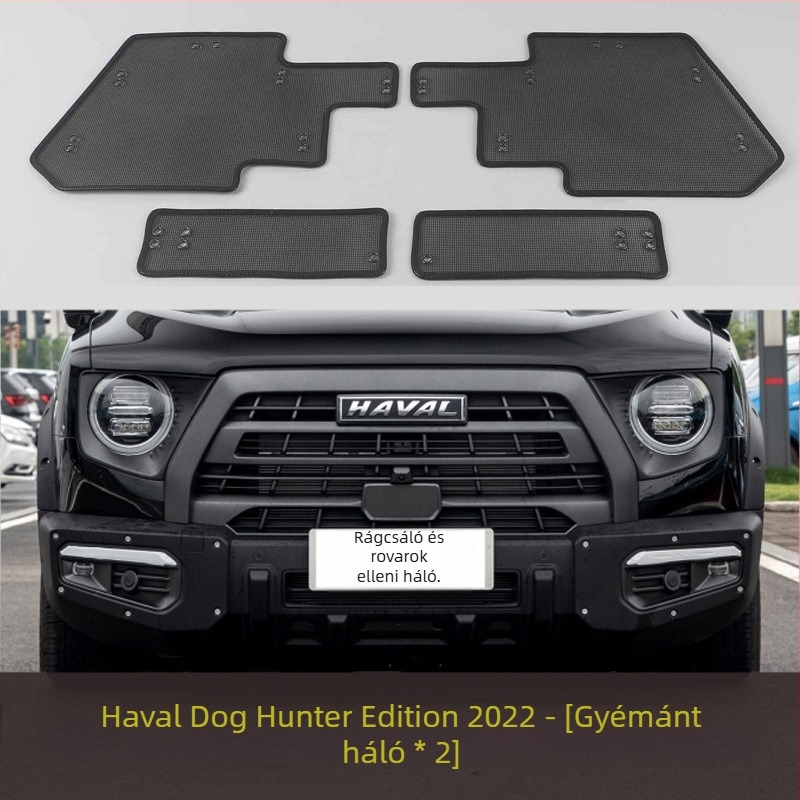 Autó rovarvédő háló a középső radiátorrácsához (Anyag: King Kong net; Márka: Yufuhua; Üzemidő: 10000)