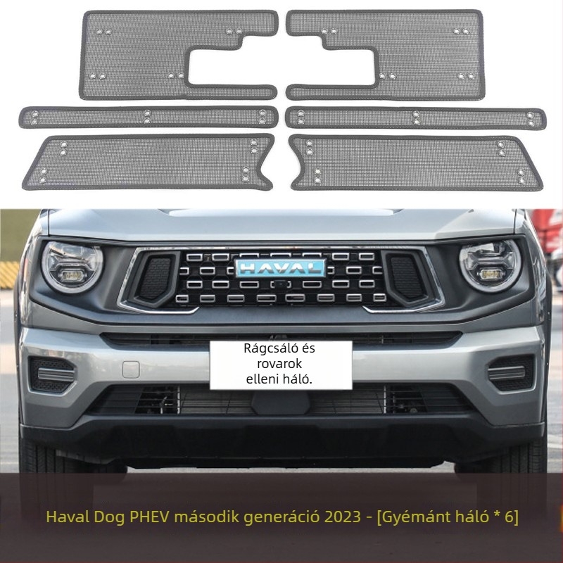 Autó rovarvédő háló a középső radiátorrácsához (Anyag: King Kong net; Márka: Yufuhua; Üzemidő: 10000)