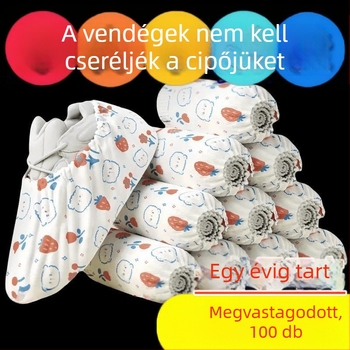 Beltéri egyszer használatos cipővédők – Vízálló, Csúszásmentes, Kopásálló, Szennyeződés elleni, Nem szőtt anyagból