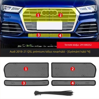 KUST Q5L/Q5 Elülső védőháló radiátorra és kondenzátorra – rovar- és porvédelmet nyújt