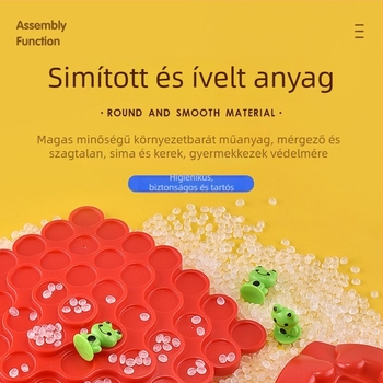 Műanyagból készült oktató interaktív egyensúly- és koncentrációjáték, Jenga-stílusú társasjáték gyerekeknek 4–14 évesek, szülő-gyermek interakcióval