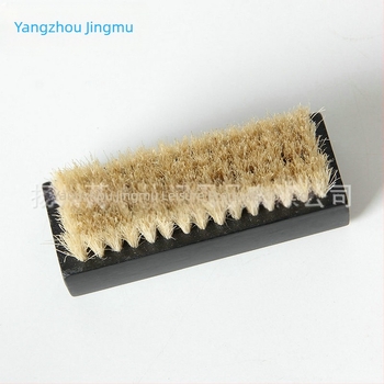 Cipőtisztító kefe – fertőtlenítés; lófarokból származó szőr; Cyanine Wood; Yangzhou, Jiangsu