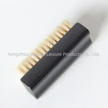 Cipőtisztító kefe – fertőtlenítés; lófarokból származó szőr; Cyanine Wood; Yangzhou, Jiangsu