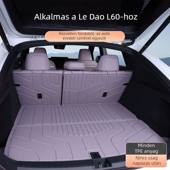 LeDao L60 hátsó csomagtartó-matrac – autóspecifikus modellhez, TPE anyag, A minőség, testreszabott feldolgozás, Termékkód JCR-LeDao L60-02