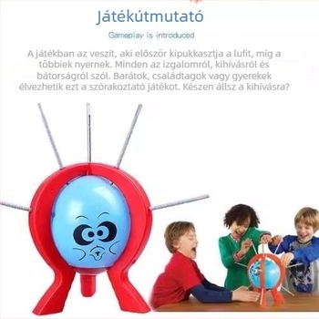 Constantity műanyag lufibombázó asztali játék – interaktív közösségi játék tinédzsereknek és fiatal felnőtteknek, fejleszti a kéz-szem koordinációt és a kognitív készségeket