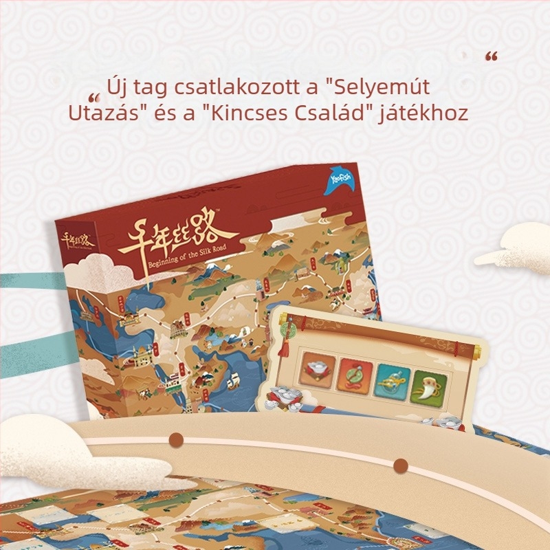Yaofish Deluxe Kiadás – Kártyás társasjáték – Interaktív oktató játék 7-14 éveseknek