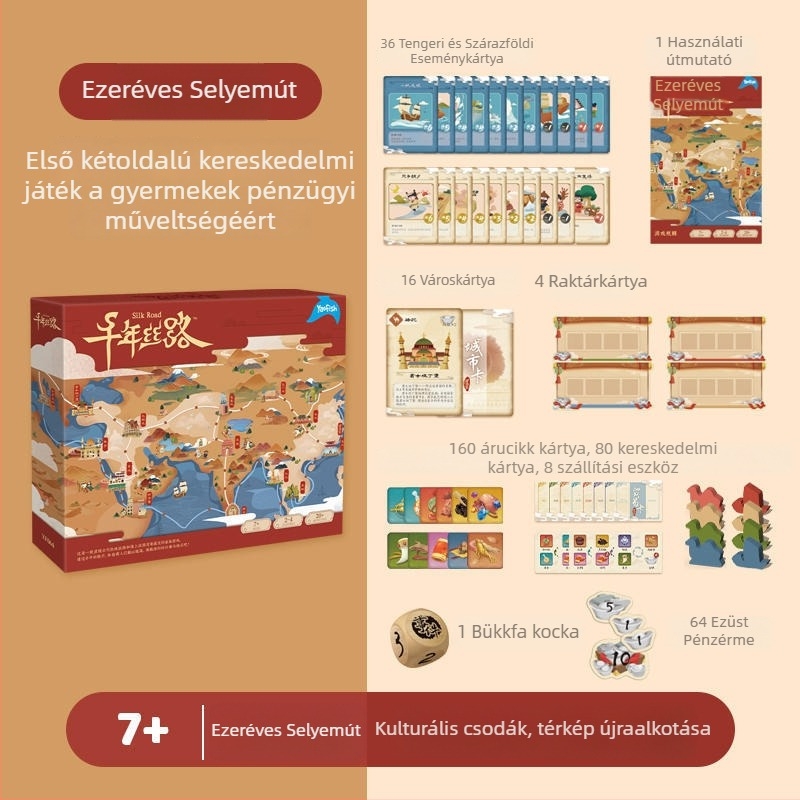 Yaofish Deluxe Kiadás – Kártyás társasjáték – Interaktív oktató játék 7-14 éveseknek