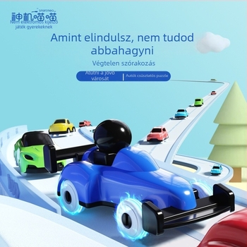 Autó mozgó labirintus puzzle társasjáték - PU anyag, Kína, beltéri szabadidő, 14+ korosztály