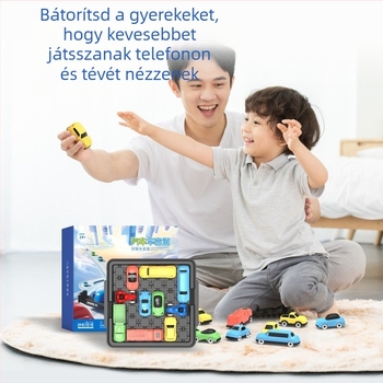 Autó mozgó labirintus puzzle társasjáték - PU anyag, Kína, beltéri szabadidő, 14+ korosztály