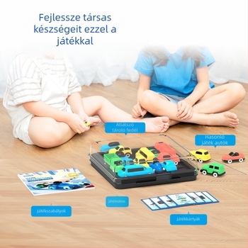 Autó mozgó labirintus puzzle társasjáték - PU anyag, Kína, beltéri szabadidő, 14+ korosztály