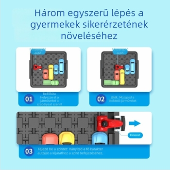 Autó mozgó labirintus puzzle társasjáték - PU anyag, Kína, beltéri szabadidő, 14+ korosztály
