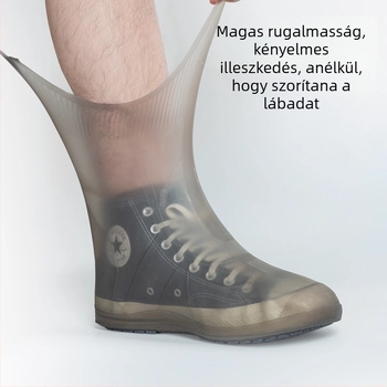 Esőcipővédők – vízálló, csúszásmentes, kopásálló, porálló, foltálló