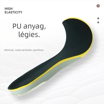 PU talpú betét – lélegző, nedvszívó, vastagabb párnázás, ütéscsillapító, teljes talpbetét sportos, mindennapos és bőrből készült cipőkhez