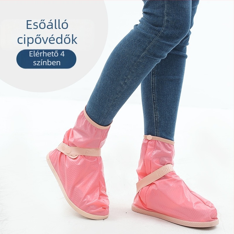 Cipővédő fedők kültéri használatra — vízálló, csúszásmentes, lágy talppal, uniszex