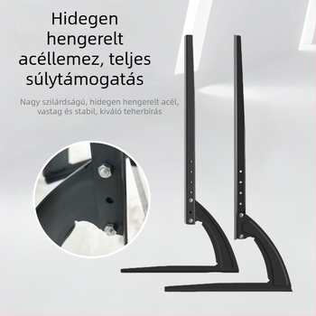 Televíziós állvány alapja, fúrás nélkül, univerzális otthoni használatra, magasságállítható tartó