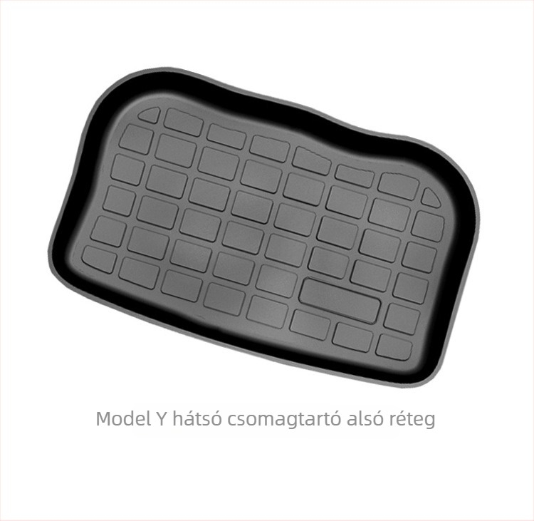 Tesla Model 3/Y csomagtartó és tároló mat – vízálló TPE, dupla réteg