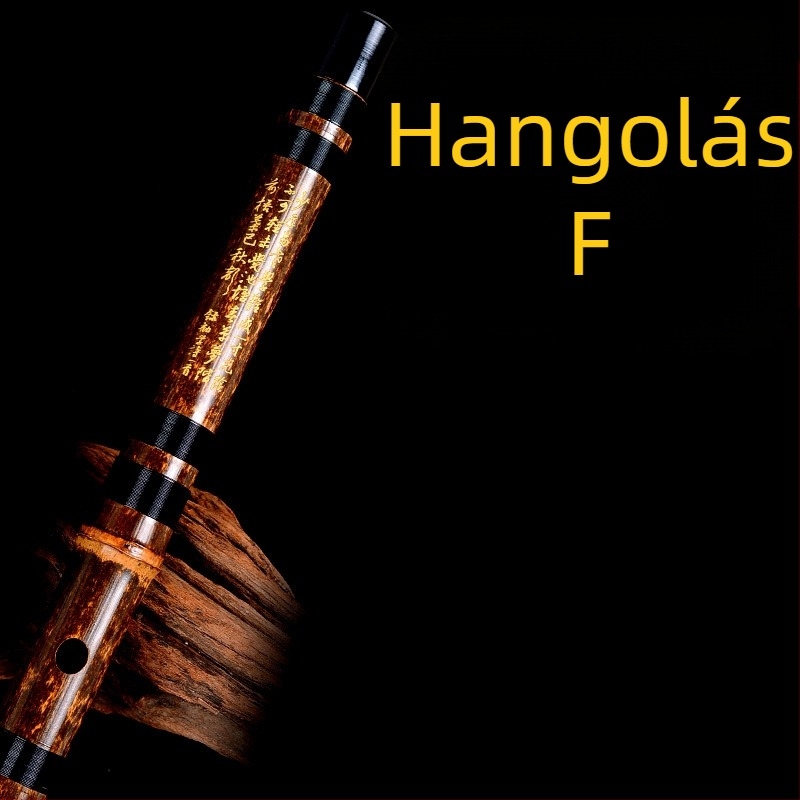 Bambuszfuvola — keresztfuvola, G-kulcs, előadói szintű, felnőtt kezdőknek