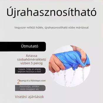 Hűtő mellény jégpárnával (Szövet: PVA; Töltőanyag: Víz; Súly: 270 g; Cél: hőguta megelőzése és hűtés)