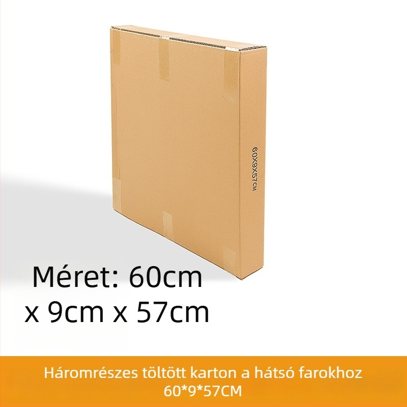 Autóalkatrész csomagolóanyagok készlet: lábtér- és csomagtartó szőnyegek, karton csomagoló dobozok, Kraft papírzsákok, buborékos tasakok — karton alapú, univerzális használat, testreszabható, Cenfun márka