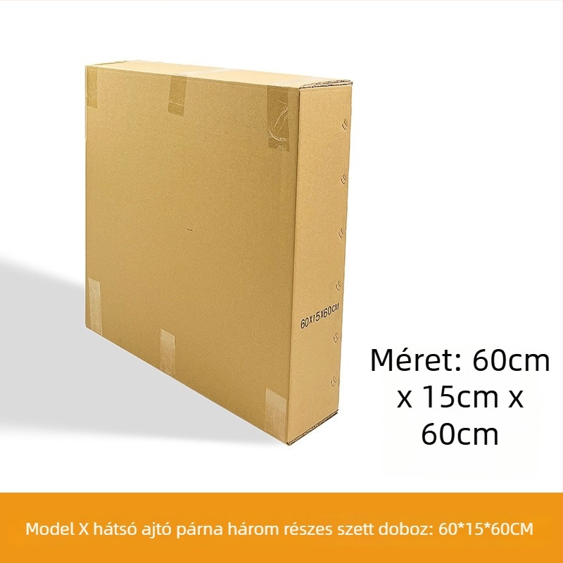 Autóalkatrész csomagolóanyagok készlet: lábtér- és csomagtartó szőnyegek, karton csomagoló dobozok, Kraft papírzsákok, buborékos tasakok — karton alapú, univerzális használat, testreszabható, Cenfun márka