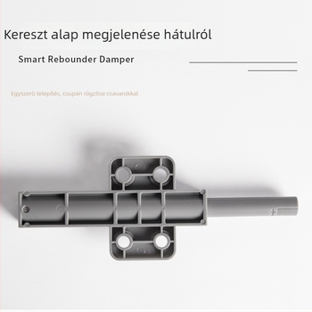 Teherbíró gardróbajtó visszapattanó készülék – műanyag kivitel; márka Turuibao; modell Large elastic Press; alkalmas ajtókhoz, gardróbokhoz és bútorokhoz; stílus Modern egyszerű