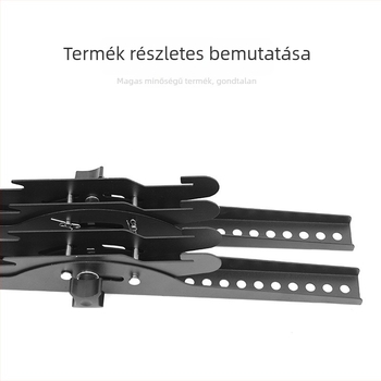 Fali TV-tartó dőlésállítással, KT400, Vasból készült konstrukció, 15 kg teherbírás