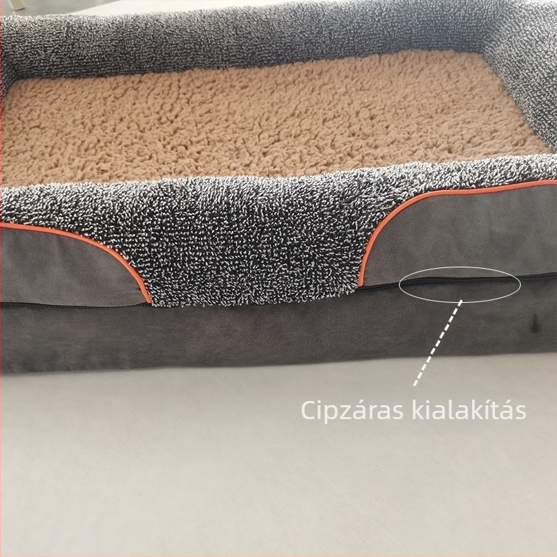 Légáteresztő hűtő alátét háziállatoknak, párnával, mosható, kültéri kennelbe.