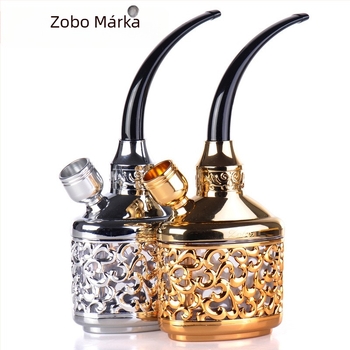 Fém Hookah cső többszűrős szájrész, újrahasználható, logó nyomtatás elérhető