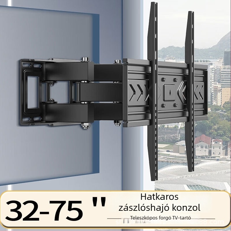Chuanghao TV forgó fali konzol, univerzális teleszkópos, mechanikus vezérléssel, modell Lb-440