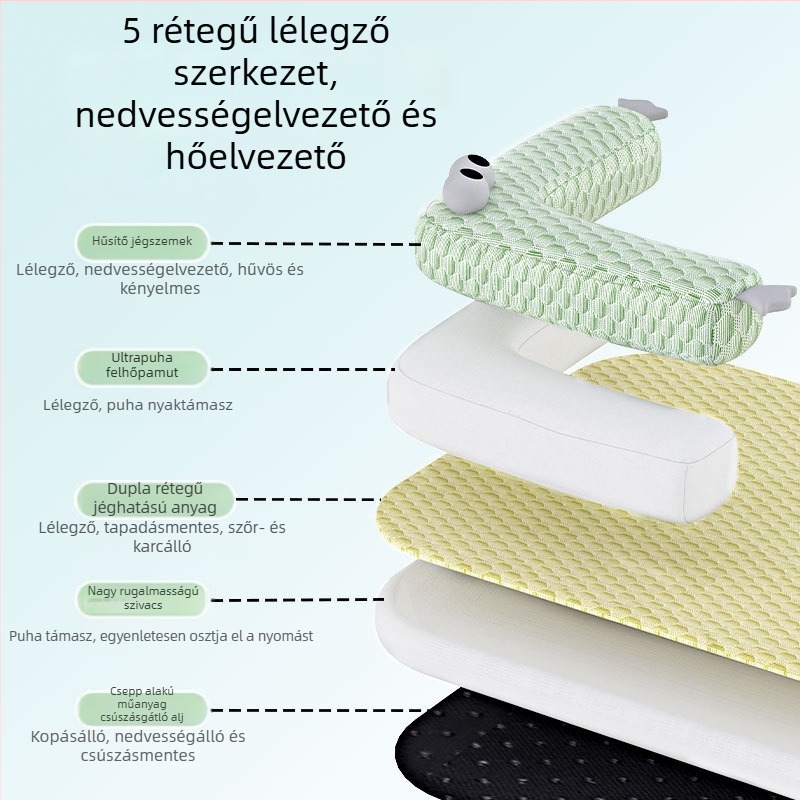 Macskáknak és kutyáknak szánt hűsítő matrac nyárra
