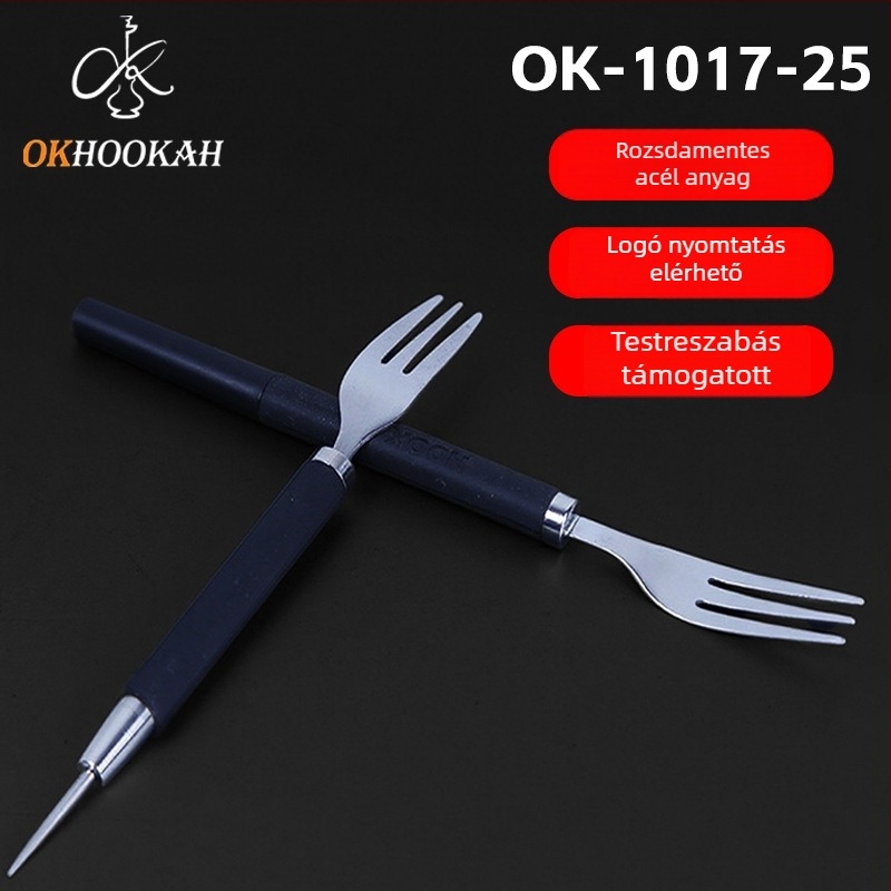 Okhookah Hookah villa – rozsdamentes acél, logó nyomtatás elérhető, testre szabható, doboz 200 darab