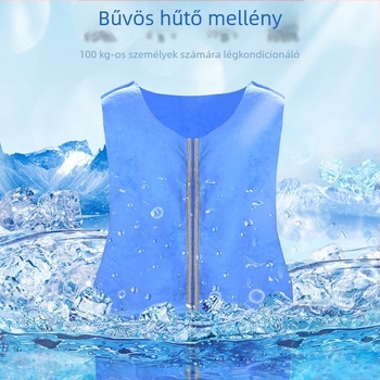 Yuxing hűtőmellény jégpárnával, vízzel töltve, 2.5 kg, mindennapi stílus