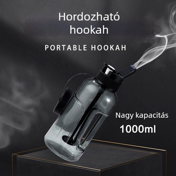 Műanyag Hookah – teljes készlet, HOKIRIN Laz0003, 36-dobozos csomag, logónyomtatás elérhető