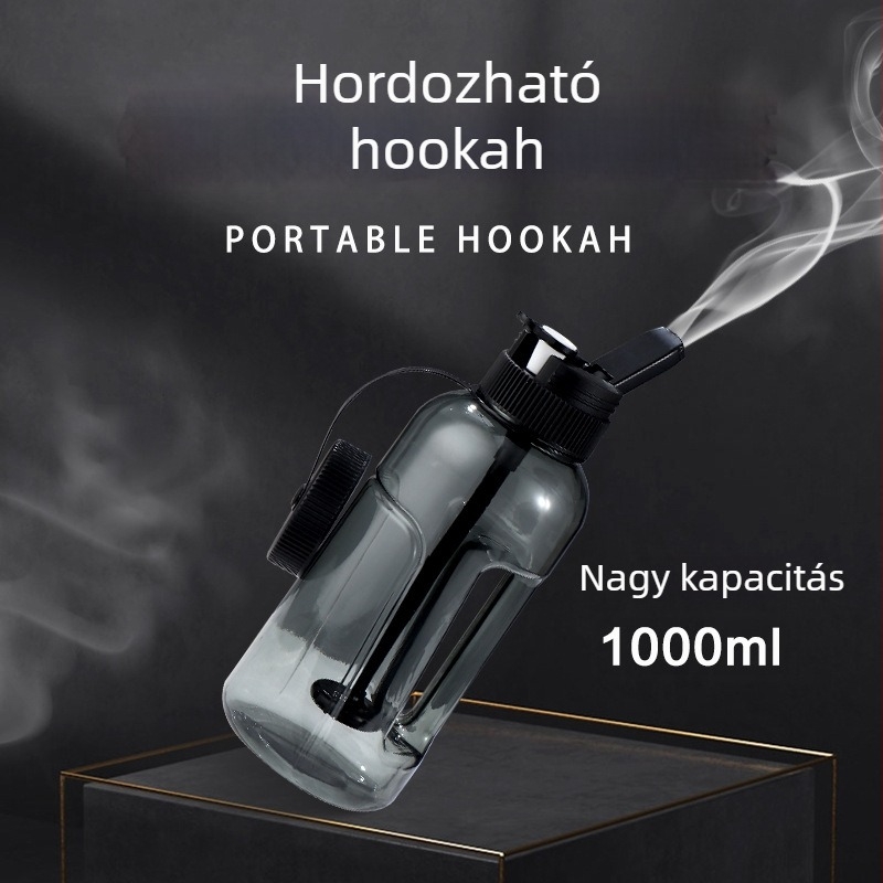 Műanyag Hookah – teljes készlet, HOKIRIN Laz0003, 36-dobozos csomag, logónyomtatás elérhető