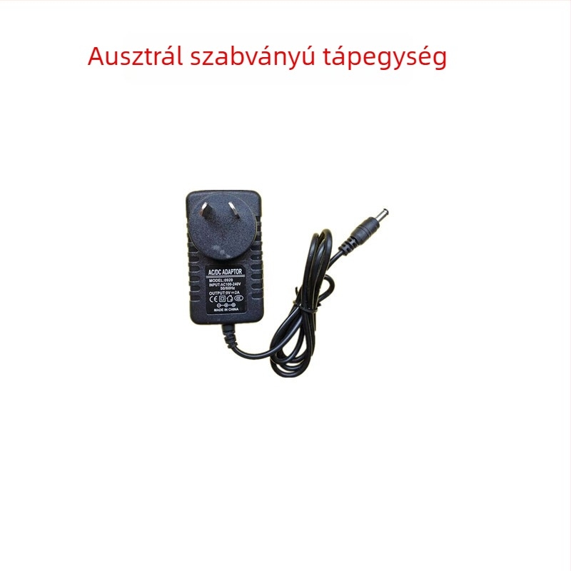 Tápadapter 5V/6V/9V/12V kimenettel és 1A/1.5A/2A árammal audio-, megfigyelés-, router- és set-top box készülékekhez