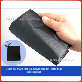 Univerzális autó hátsó szélvédő hóvédő, mágneses rögzítés, minimalistista csíkos kialakítás, 100 g