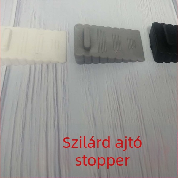 Szilikon ajtóstop, fúrás nélkül, modern egyszerű dizájn, modell 1