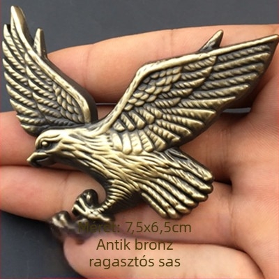 Autó karosszéria matricája 3D sas mintával | Márka: Friend | Anyag: 3D matricák | Beépítés módja: Öntapadó