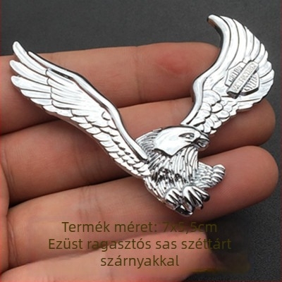 Autó karosszéria matricája 3D sas mintával | Márka: Friend | Anyag: 3D matricák | Beépítés módja: Öntapadó