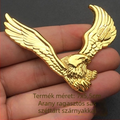 Autó karosszéria matricája 3D sas mintával | Márka: Friend | Anyag: 3D matricák | Beépítés módja: Öntapadó